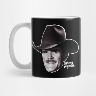 Johnny Paycheck Country Fan Art Mug